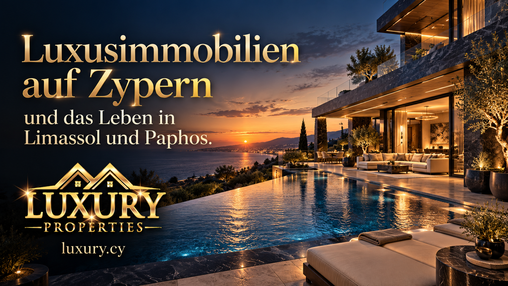 Luxusimmobilien auf Zypern und das Leben in Limassol und Paphos